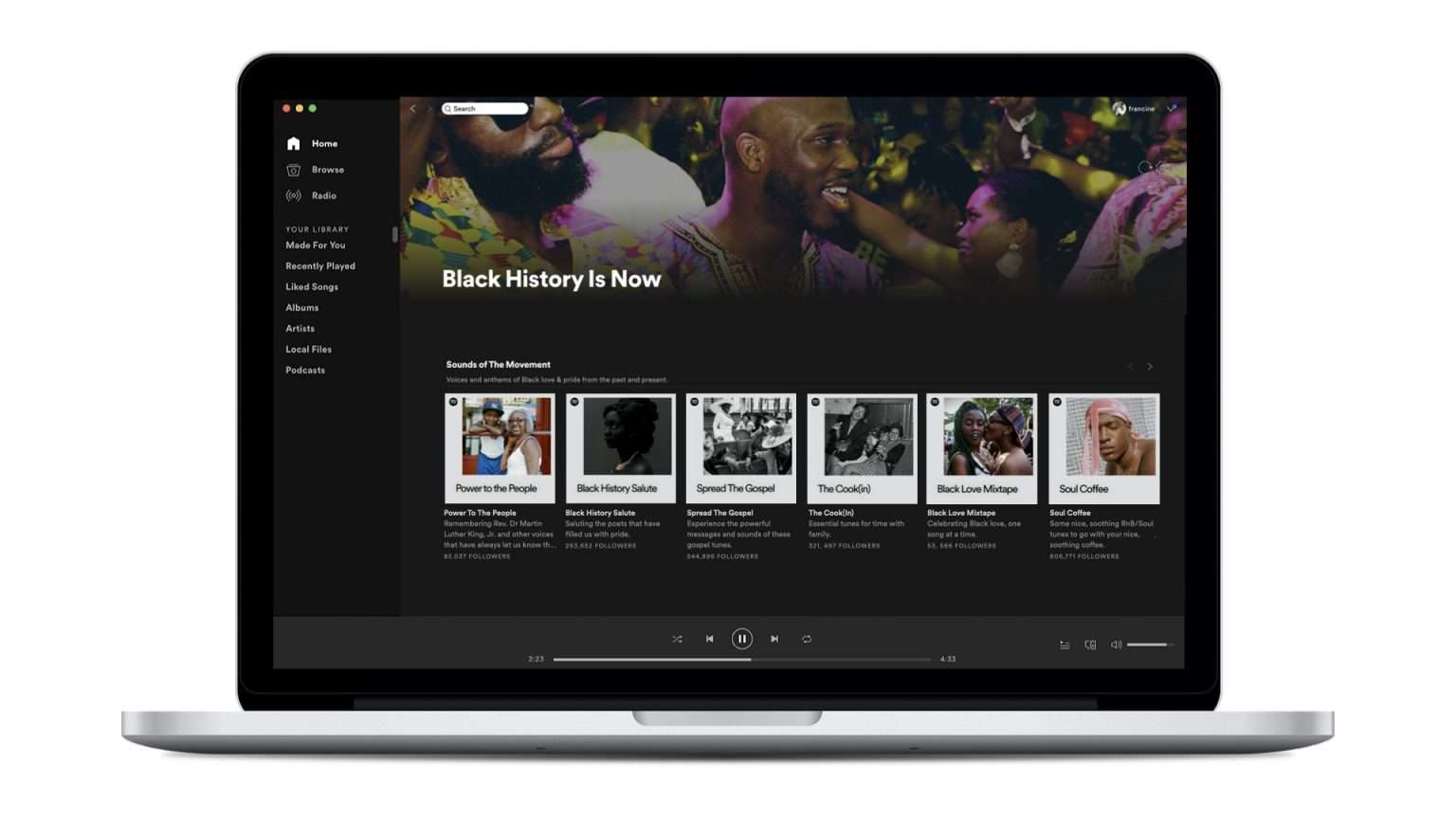 Spotify Celebrates Black History Month with New Hip Hop Playlists, Podcasts, More