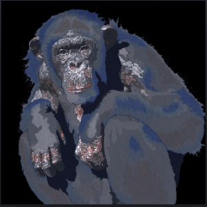 My Friend The Chimpanzee (Original Single) By Twin Moons