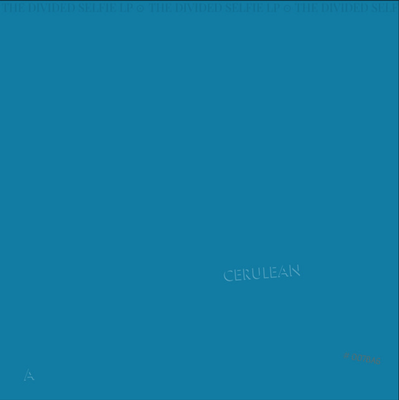 The Divided Selfie LP (Original Album) BY Cerulean